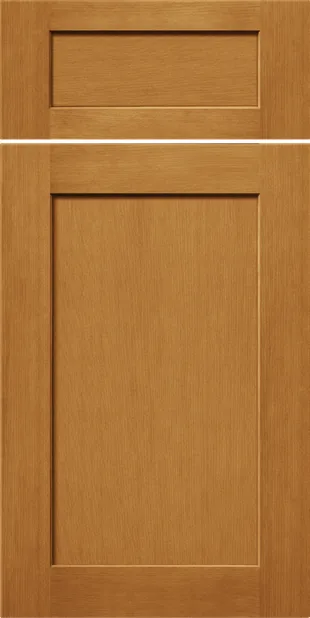 Shaker Lightwood cabinet door, five-piece Shaker style